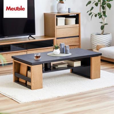 ふるさと納税 大川市 MLT-233 幅120 リビングテーブル オークヴィンテージナチュラル[モーブル][大川家具]