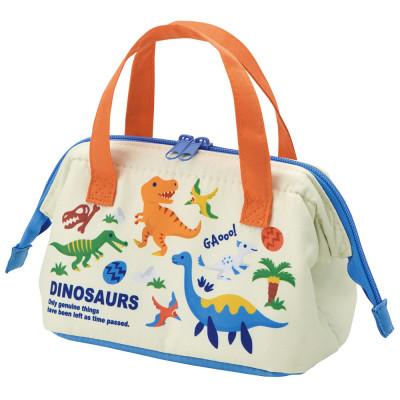 ふるさと納税 奈良市 保冷 がま口ランチバッグ KGA0 ディノサウルス 奈良県奈良市 skt010 724787