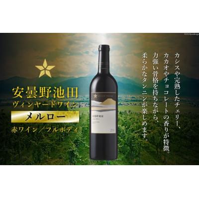 ふるさと納税 池田町 サッポログランポレール 安曇野池田ヴィンヤードワイン「メルロー」750ml
