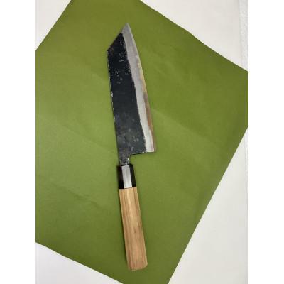 ふるさと納税 香美市 黒打両刃 文化包丁180mm 青紙鋼