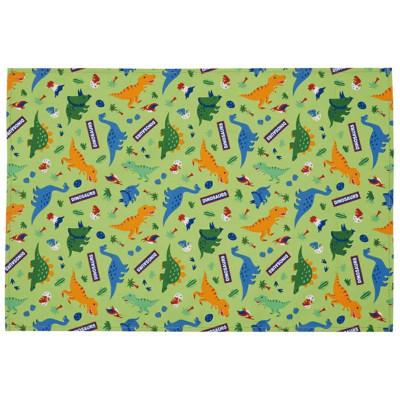 ふるさと納税 奈良市 洗える 大判 ランチョンマット 40×60cm LTM1 ディノサウルス skt026 540516