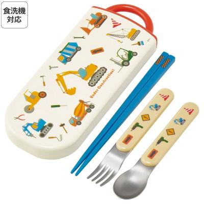 ふるさと納税 奈良市 カトラリーセット(箸 スプーン フォーク) TACC2 はたらくクルマ skt030 729423