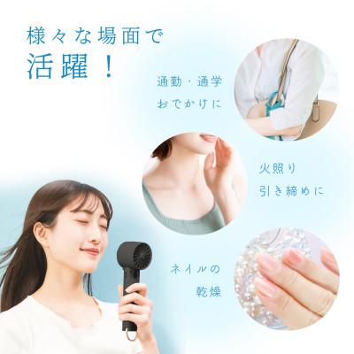 ふるさと納税 川口市 ドリテック ひんやりハンディファン ブラック FN