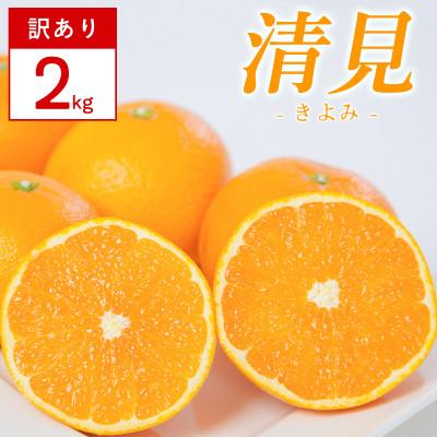 ふるさと納税 八幡浜市 [訳あり]清見 2kg 愛媛県 八幡浜市 西宇和地区 柔らかい果肉[C25-380]