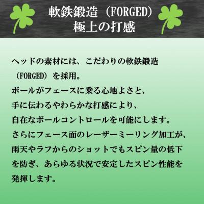 ふるさと納税 小山市 ゴルフクラブ アイアン BBクローバー ウェッジ52° フレックスR 特別仕様 |  | 01