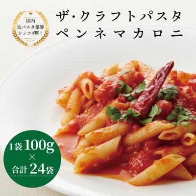 ふるさと納税 柏市 ザ・クラフトパスタ ペンネマカロニ 100g×24袋