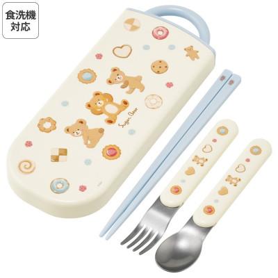 ふるさと納税 奈良市 カトラリーセット(箸 スプーン フォーク)TACC2 SugerBear skt061 732867
