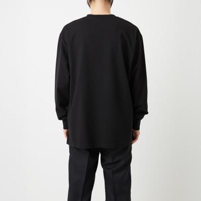 ふるさと納税 山辺町 Yonetomi NEW BASIC T-SHIRT  LONG SLEEVE ブラック サイズ1 |  | 02