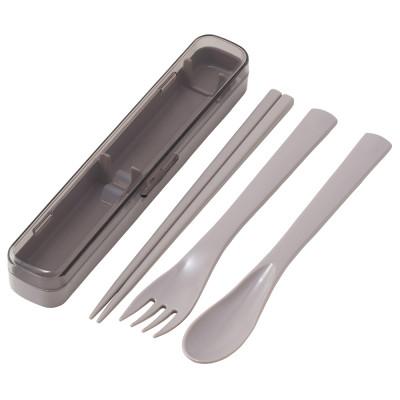 ふるさと納税 奈良市 箸 スプーン フォーク カトラリーセット TAC1 スモーキーググレー skt069 725951