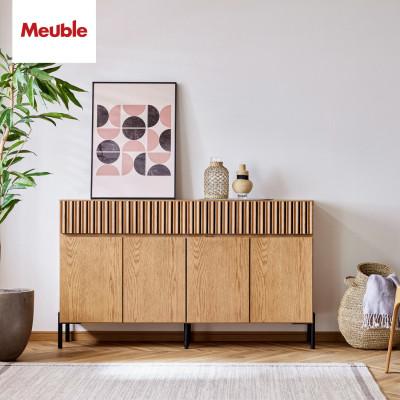 ふるさと納税 大川市 サイドボード 150cm ルーク2 オークヴィンテージナチュラル [モーブル/大川家具]