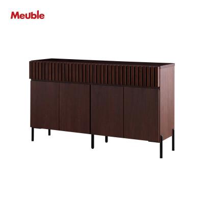 ふるさと納税 大川市 サイドボード 150cm ルーク2 ウォールナット[モーブル/大川家具]