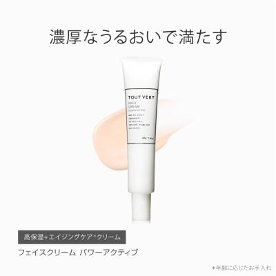 ふるさと納税 箕面市 トゥヴェール フェイスクリームパワーアクティブ (クリーム) 40g