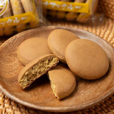 ふるさと納税 伊平屋村 [沖縄伝統銘菓]タンナファクルー3種食べ比べセット(プレーン・生姜・塩/3枚入×各2袋)