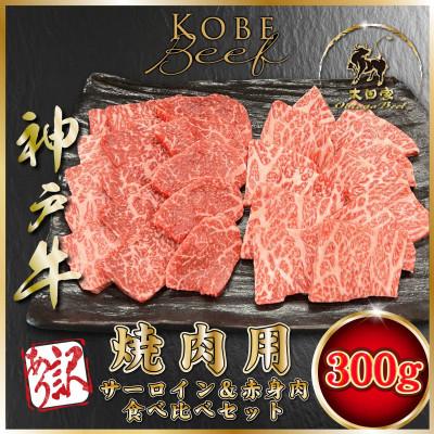 ふるさと納税 朝来市 訳あり 赤身&amp;サーロイン 焼肉用 300g ASGYS3