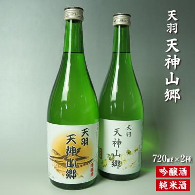 ふるさと納税 富津市 吟醸酒&amp;純米酒「天羽 天神山郷」味くらべ 720ml×2本 H-8bz