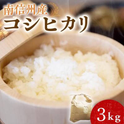 ふるさと納税 豊丘村 令和7年度産 南信州産 精米 コシヒカリ 約3kg