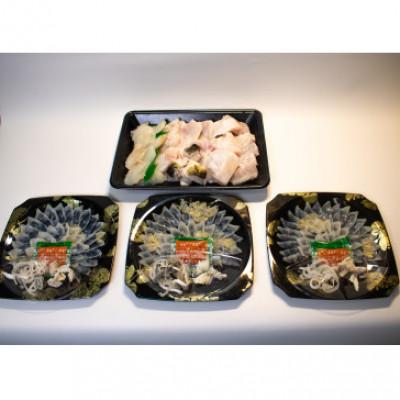 ふるさと納税 宇部市 ふぐ 国産とらふぐ ふぐ刺し・ふぐ鍋 ご家族満足セット 3〜4人前