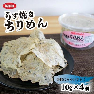 ふるさと納税 松山市 うす焼きちりめん 10g×4個