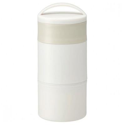 ふるさと納税 奈良市 麺専用 保冷麺ランチボックス LRTM8 ホワイト 奈良市 skt130 スケーター 487538