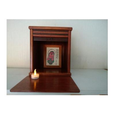 ふるさと納税 葛城市 花梨 ミニ仏壇