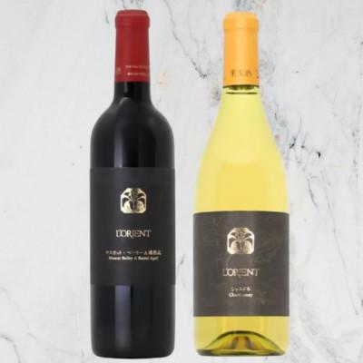 ふるさと納税 甲州市 ロリアン マスカット・ベーリーA樽熟成・シャルドネ 2本セット