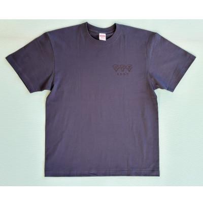 ふるさと納税 豊明市 豊明福祉会メイツ オリジナルTシャツ[デザイン:ともだち(スレート)・サイズ:M]