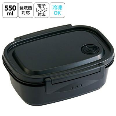ふるさと納税 奈良市 ラク軽弁当箱(M) 1段 容量 550ml XPM4 ブラック 奈良市 skt137 496271 | 