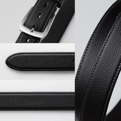 ふるさと納税 泉佐野市 Moto Leather Belt ブラック×ブラック 革ベルト |  | 03