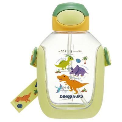 ふるさと納税 奈良市 ワンプッシュ ストロー 水筒 PDSH8DX ディノサウルス 奈良市 skt148 681561