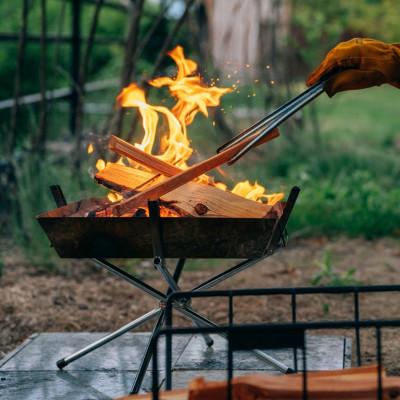 ふるさと納税 国頭村 広葉樹 国頭産イタジイの薪 約5kg(1束8枚)