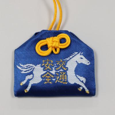 ふるさと納税 平取町 [義経神社]交通安全御守(青吸盤式)