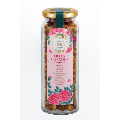 ふるさと納税 小林市 管理栄養士監修Queenグラノーラ(薔薇入り、女性へのギフトに最適)