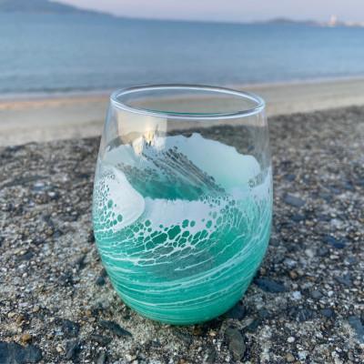 ふるさと納税 福岡市 [福岡市]オーシャングラス 1個 330ml[エメラルドグリーン系] ACM001VC03