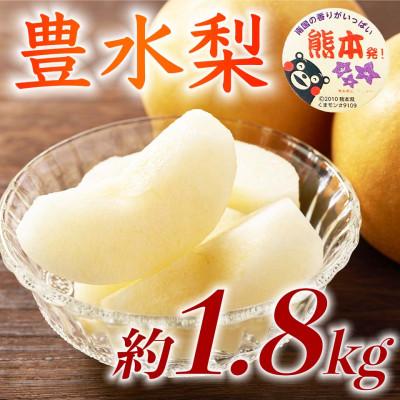 ふるさと納税 球磨村 豊水梨 5〜8玉 約1.8kg(球磨村)