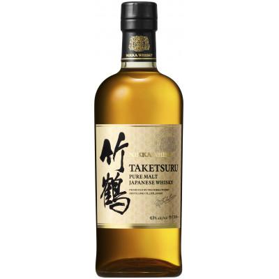 ふるさと納税 さくら市 ニッカ ウイスキー 竹鶴 ピュアモルト 700ml