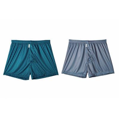 ふるさと納税 豊岡市 ショートトランクス(HGray&amp;HGreen・L各1枚) ZIVANE メンズ下着