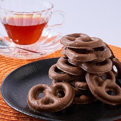 ふるさと納税 安城市 ユーハイム チョコプレッツェルクッキー10個入