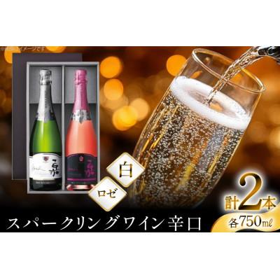ふるさと納税 高畠町 白&ロゼ 嘉 スパークリングワイン 辛口 750ml×2本　【高畠ワイナリー】 |  | 03
