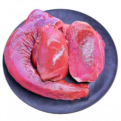 ふるさと納税 朝来市 [ペット用]無添加 鹿肉ブロック 1kg真空冷凍 部位おまかせ