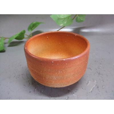 ふるさと納税 甲賀市 信楽焼 火色抹茶茶碗 nwu-033