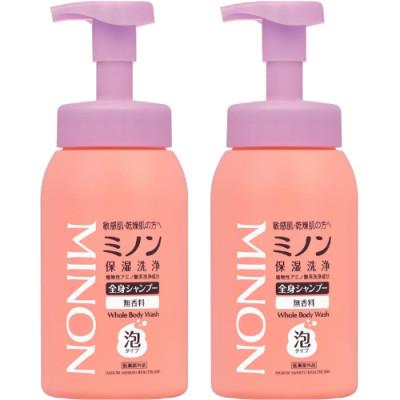 ふるさと納税 高崎市 ミノン全身シャンプー泡タイプ500mL×2本セット