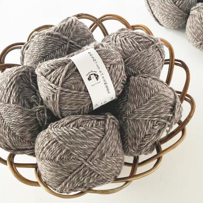 ふるさと納税 江南市 あみもねっと アルパカ天然色並太 10番色 10玉セット