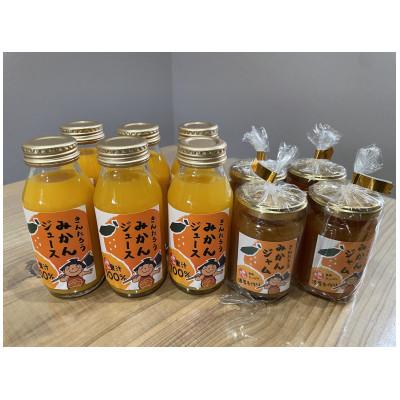 ふるさと納税 山北町 かながわブランド大津みかん きんたろうみかんジュース&amp;きんたろうみかんジャムセット