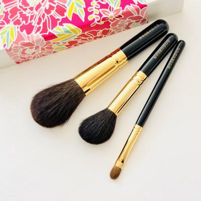 ふるさと納税 熊野町 熊野化粧筆 宙定番人気3本セット 熊野筆ほうこどう