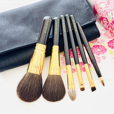 ふるさと納税 熊野町 熊野化粧筆 宙プレミアム6本セット&amp;ケース 熊野筆ほうこどう