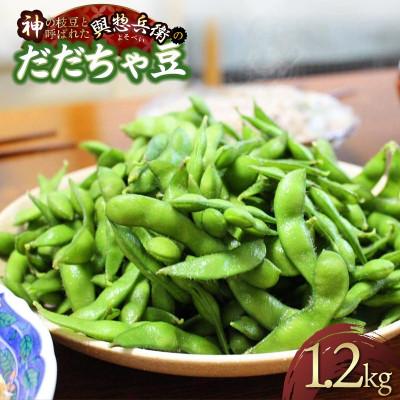ふるさと納税 鶴岡市 [令和8年産]メディアで大絶賛!「神の枝豆」と呼ばれた與惣兵衛のだだちゃ豆 1.2kg[K-831]