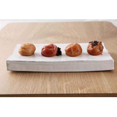 ふるさと納税 上富田町 梅干し4種類セット 計800g(200g×4箱) ご家庭用 C級品 紀州南高梅 和歌山産