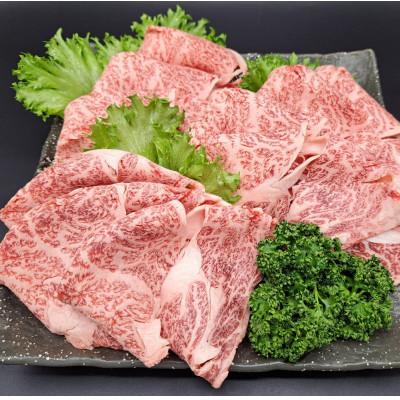 ふるさと納税 合志市 熊本県産A5等級黒毛和牛和王 肩ローススライス 約200g×2P 計約400g(合志市)