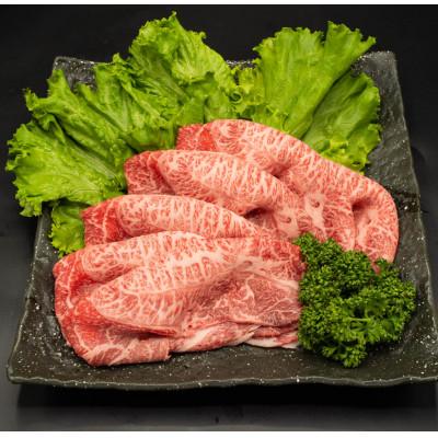 ふるさと納税 合志市 熊本県産A5等級黒毛和牛和王 ウデスライス 約400g(合志市)