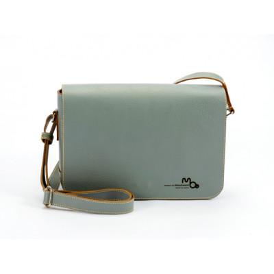 ふるさと納税 姫路市 姫路レザーのシンプルなミニショルダーバッグ A5 チャコールグレー